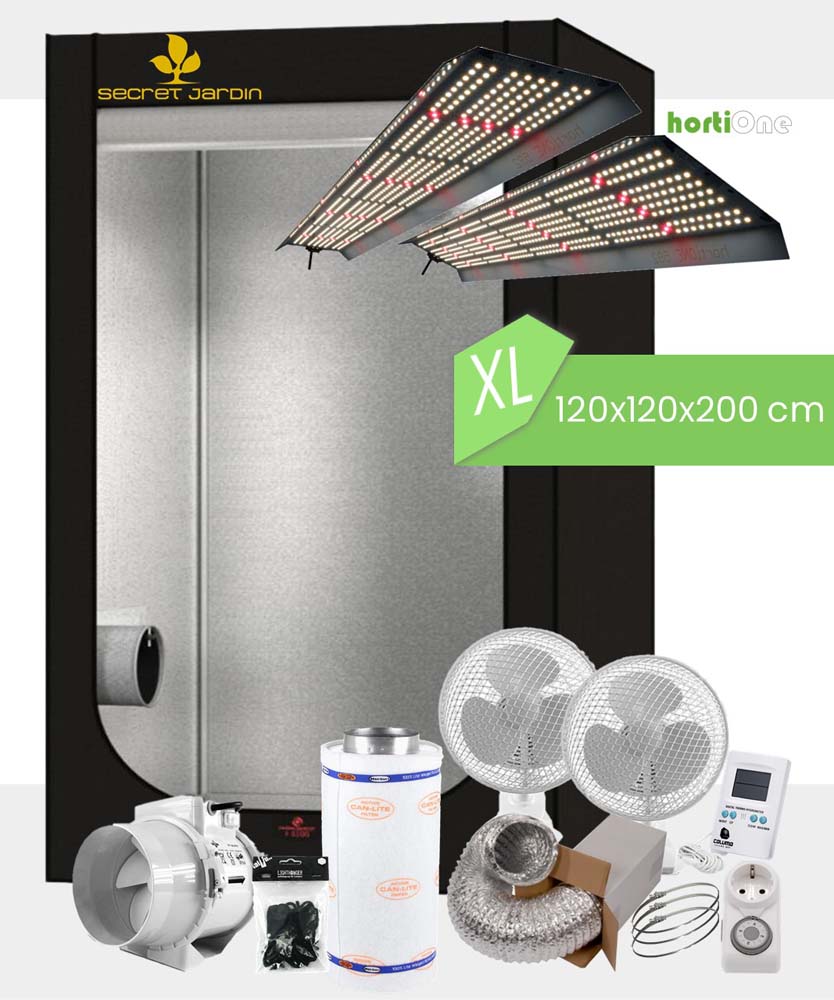 hortione led growbox komplettset xl growgreen shop de